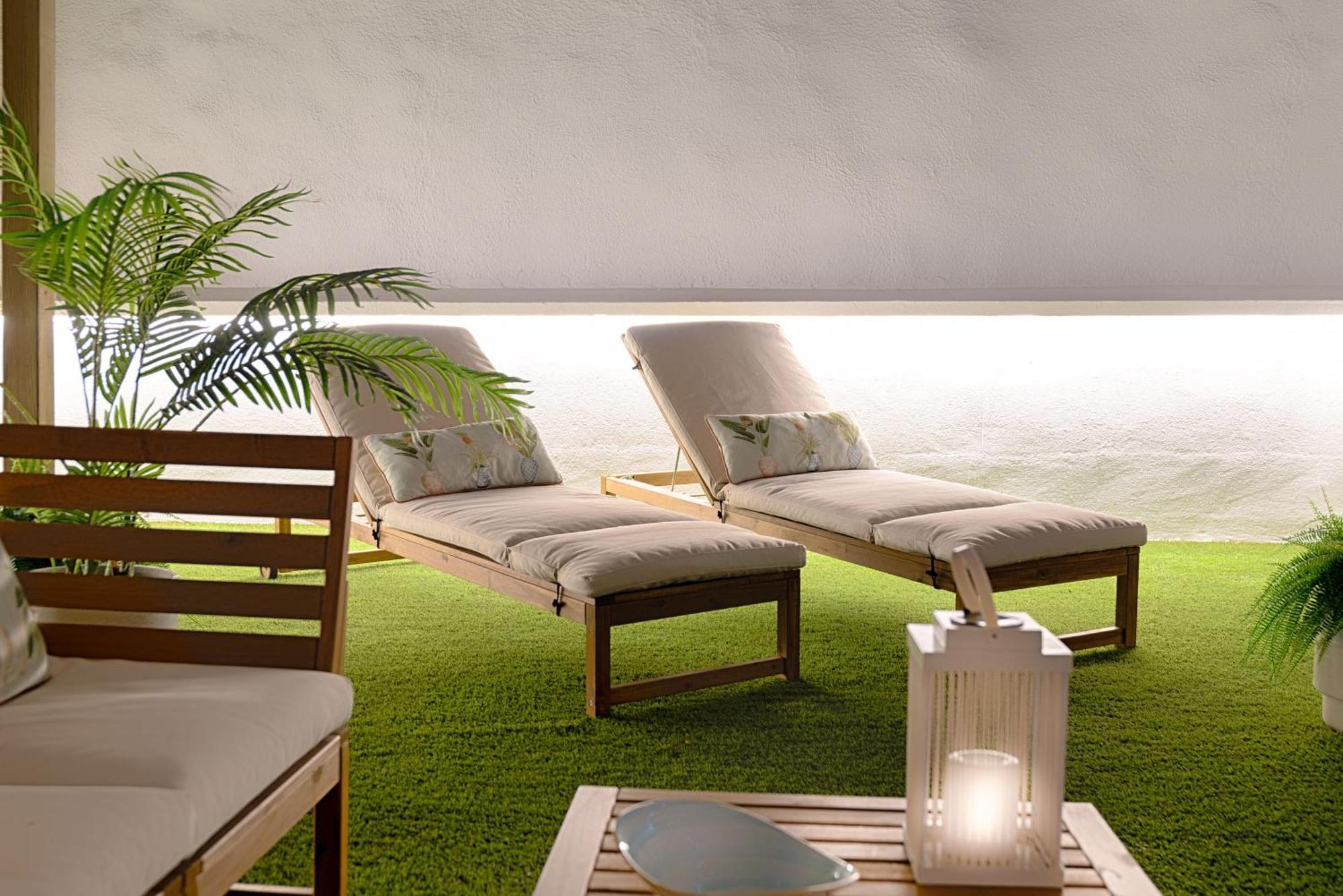C30 Deluxe Studio With Terrace Into Cathedral Square Apartment Malaga Luaran gambar