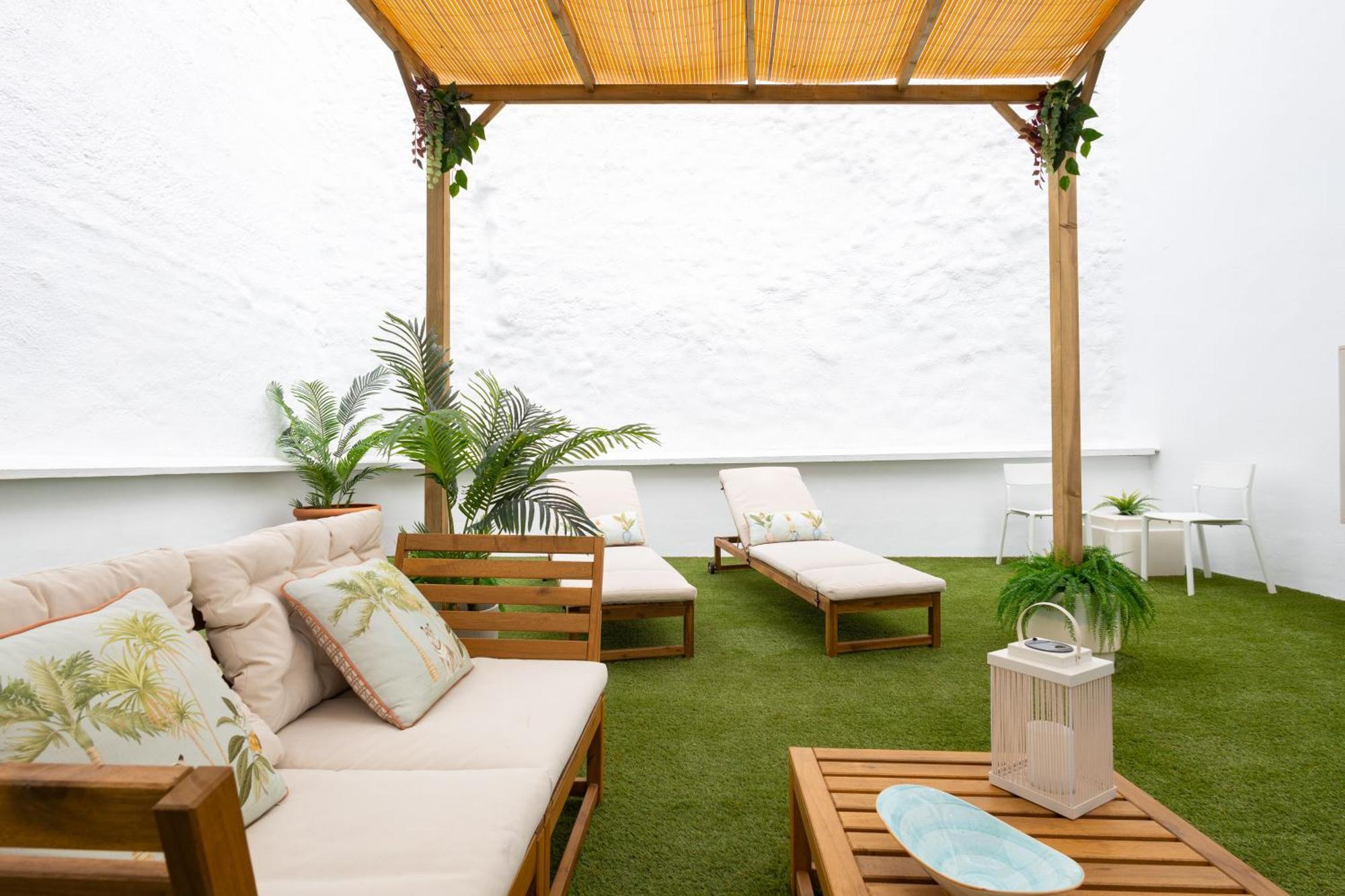 C30 Deluxe Studio With Terrace Into Cathedral Square Apartment Malaga Luaran gambar