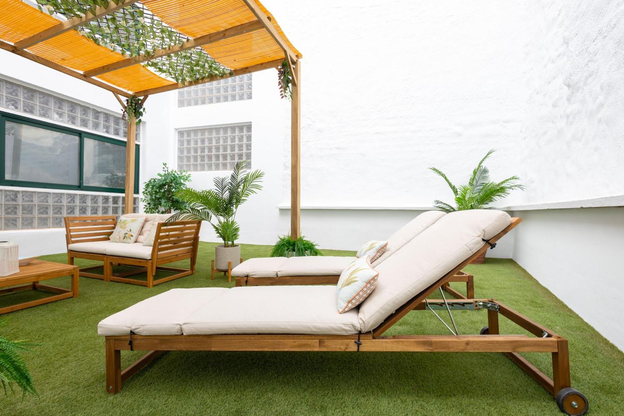 C30 Deluxe Studio With Terrace Into Cathedral Square Apartment Malaga Luaran gambar