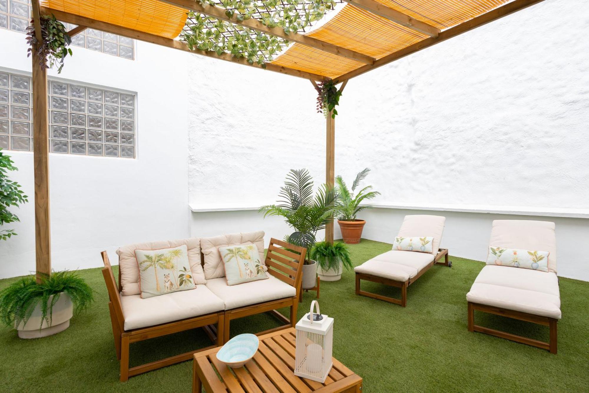 C30 Deluxe Studio With Terrace Into Cathedral Square Apartment Malaga Luaran gambar