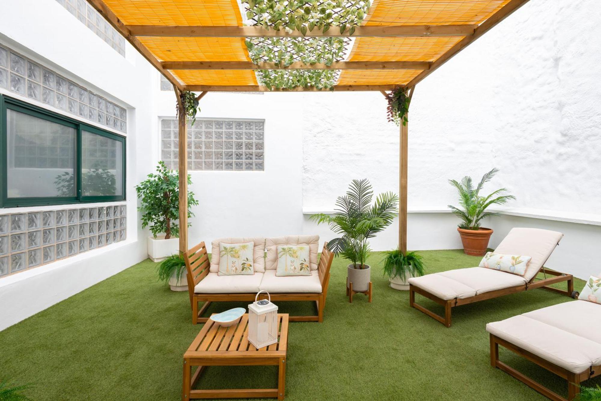 C30 Deluxe Studio With Terrace Into Cathedral Square Apartment Malaga Luaran gambar