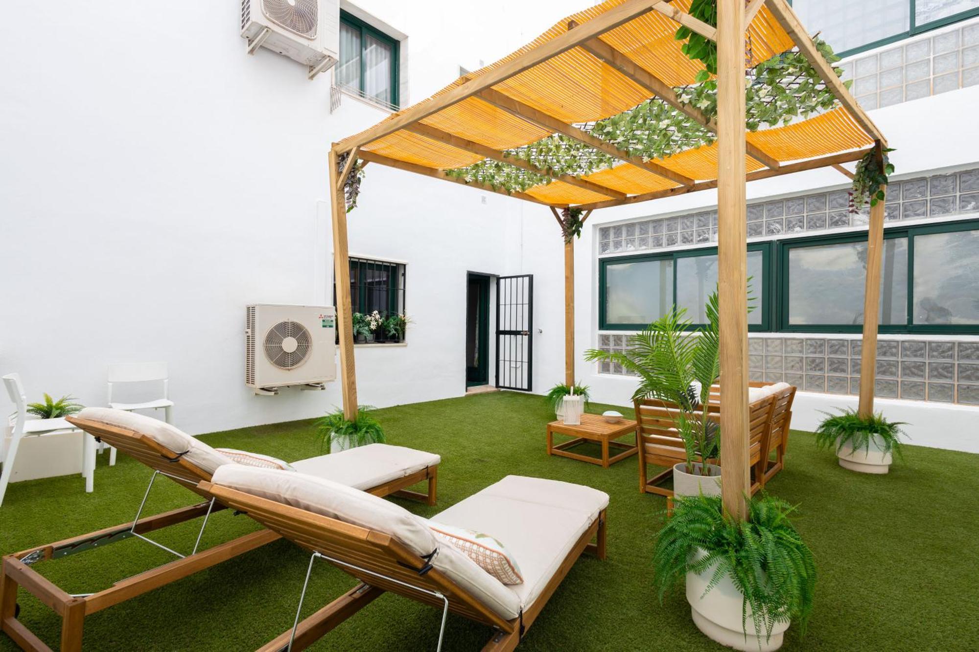 C30 Deluxe Studio With Terrace Into Cathedral Square Apartment Malaga Luaran gambar